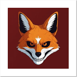 The Menacing Fox Posters and Art